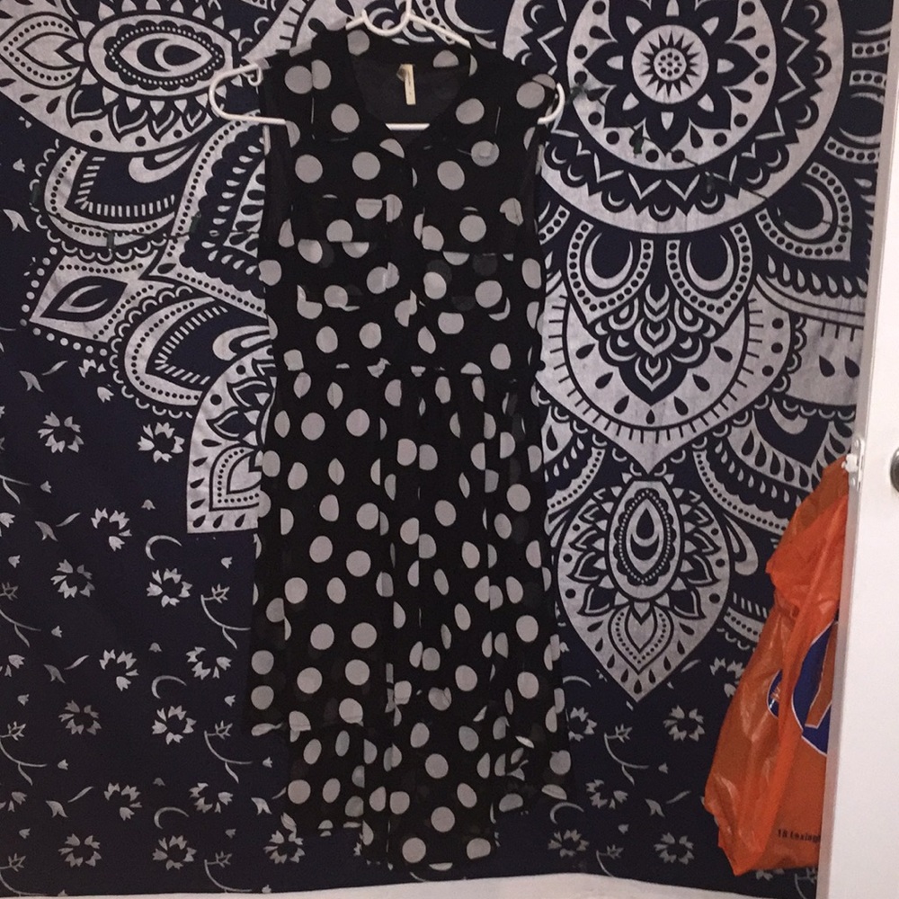 polka dots dress